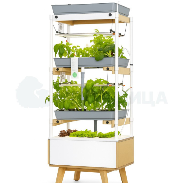 Комплект лабораторного оборудования «Типы почв и рост растений 1.0» с базовым набором расходных материалов.  